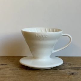 HARIO V60透過ドリッパー セラミック サイズ 01 1個